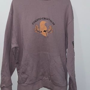 ASOS DESIGN oversized hoodie w historical prints